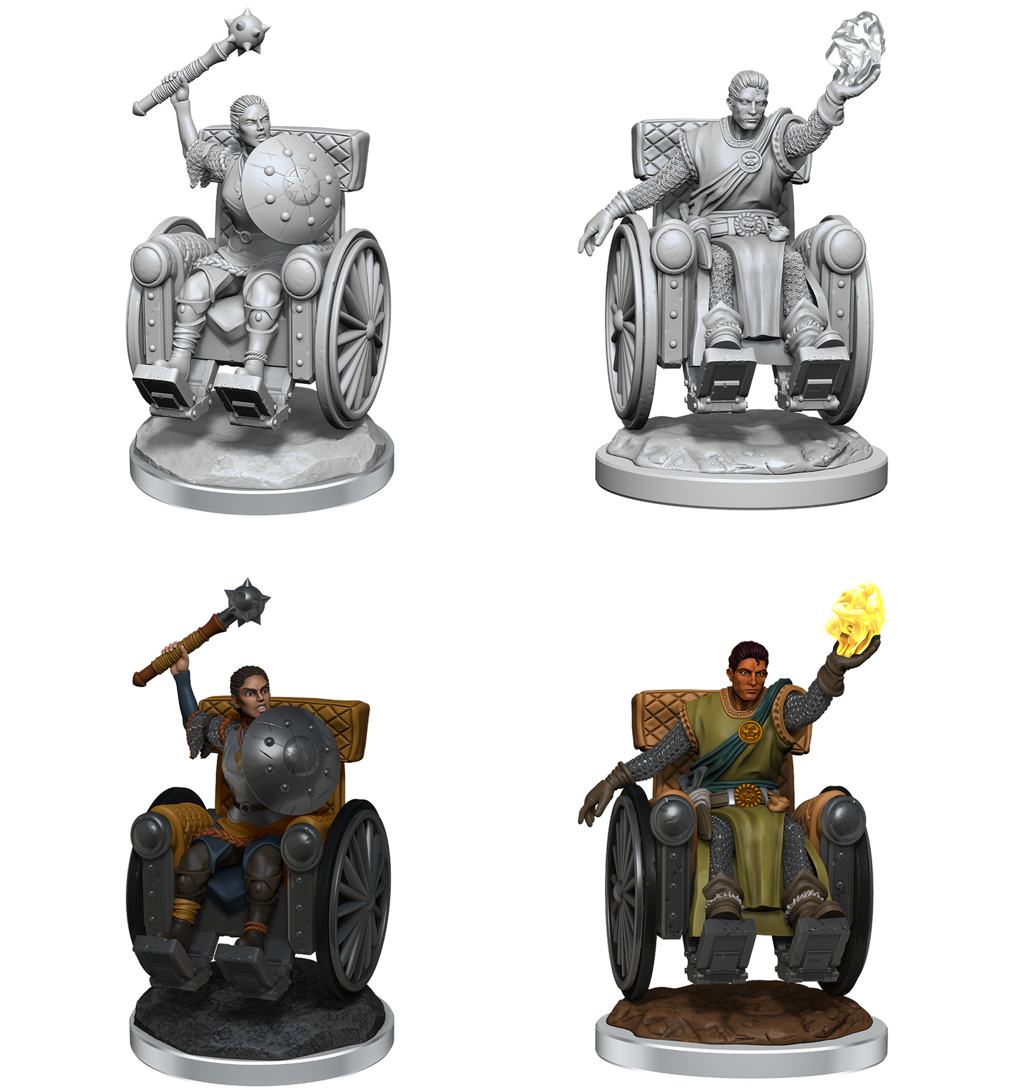 D&D Unpainted Minis: Wave 18: Human Clerics