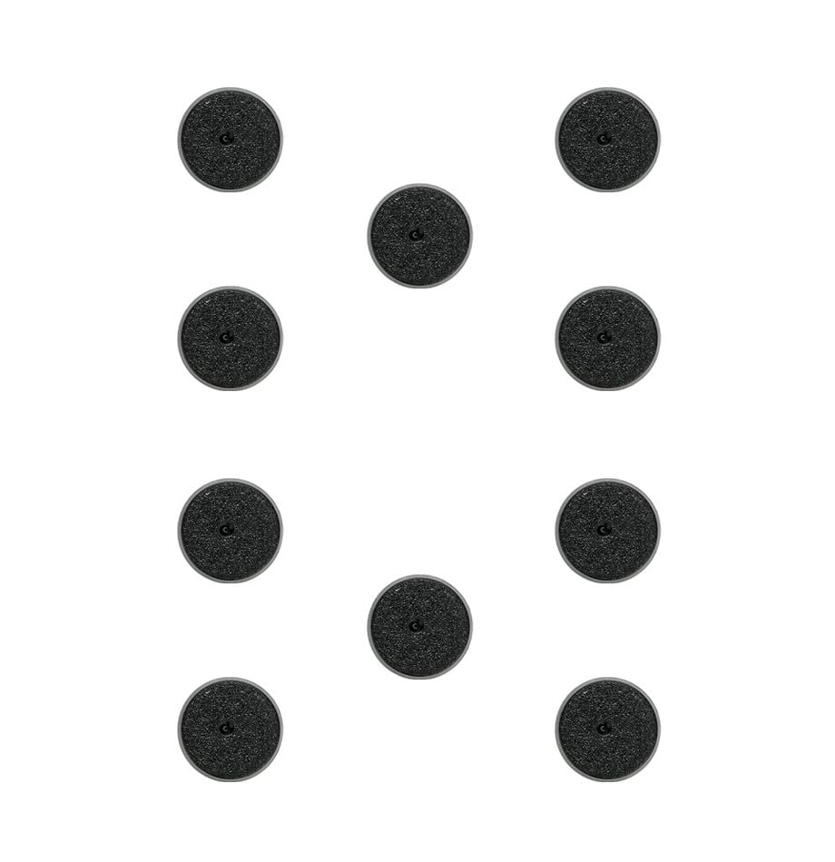 25mm Round Bases (10) Dice Hollow Games and Hobbies