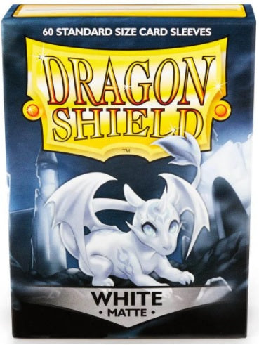 Sleeves: Dragon Shield Matte White (60)