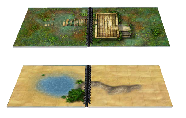 Little Book of Battle Mats: Wilderness