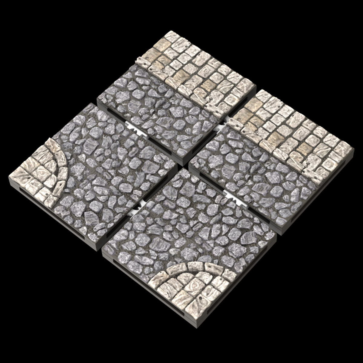 Warlock Tiles: Town/Village - Town Square