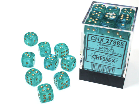 Borealis: 36D6 Teal/Gold Luminary