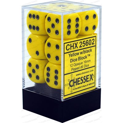 Opaque: 12D6 Yellow/Black