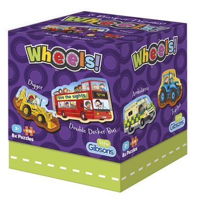 Puzzle: 4-16 Wheels (8 Puzzles)