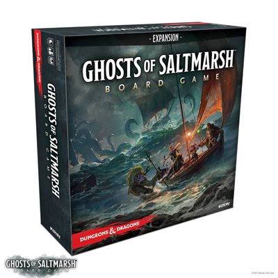 Dungeons & Dragons: Ghosts of Saltmarsh Adventure System Board Game (Standard Edition)
