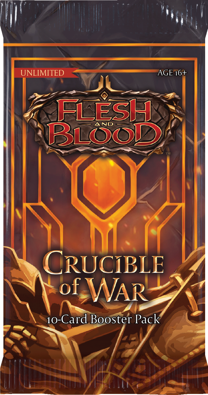 Flesh and Blood - Crucible of War Booster Pack - Unlimited Edition