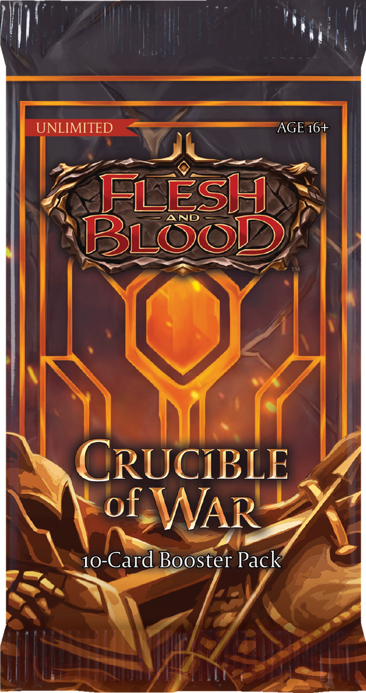 Flesh and Blood - Crucible of War Booster Pack - Unlimited Edition
