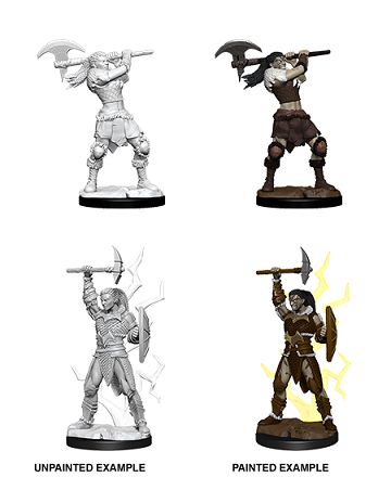 D&D Unpainted Minis: Wave 10: Female Goliath Barbarian
