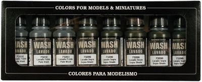 Vallejo: Game color washes