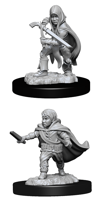 D&D Unpainted Minis: Wave 13: Halfling Rogue Male