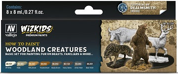 Vallejo: Wizkids premium set: Woodland Creatures