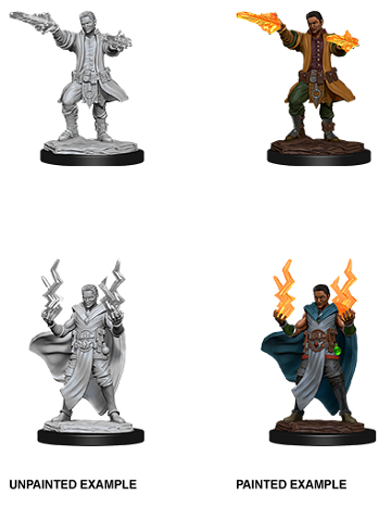 D&D Unpainted Minis: Wave 12: Male Human Sorcerer