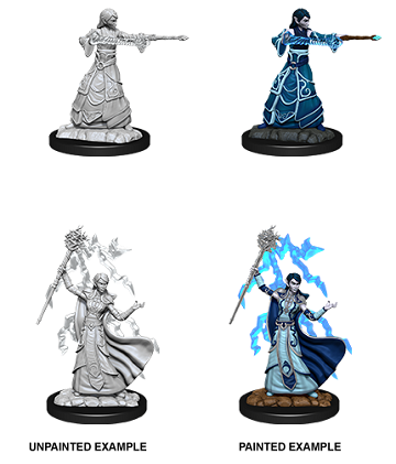 D&D Unpainted Minis: Wave 11: Female Elf Wizard