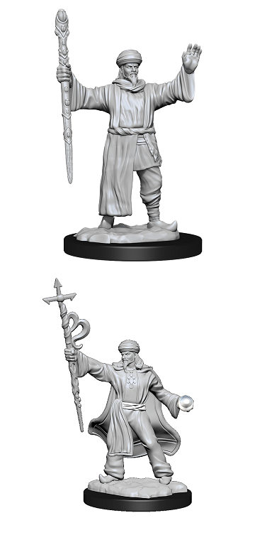 D&D Unpainted Minis: Wave 13: Human Wizard Male