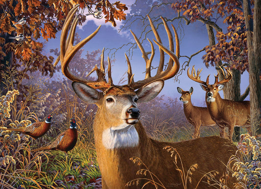 Deer and Pheasant
