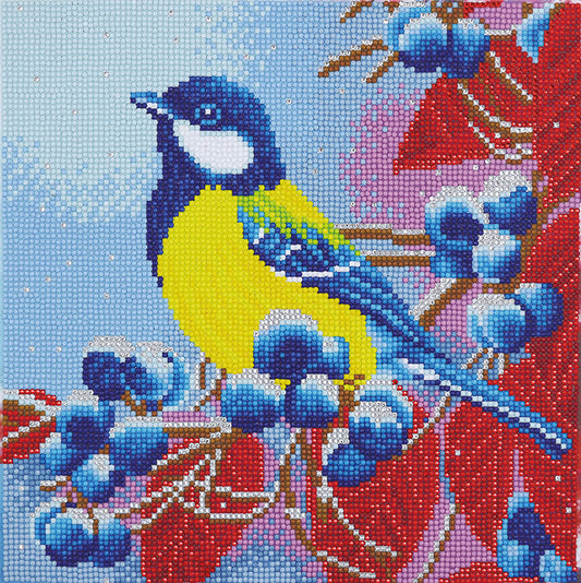 Crystal Art Kit (Medium)- Winter Bird