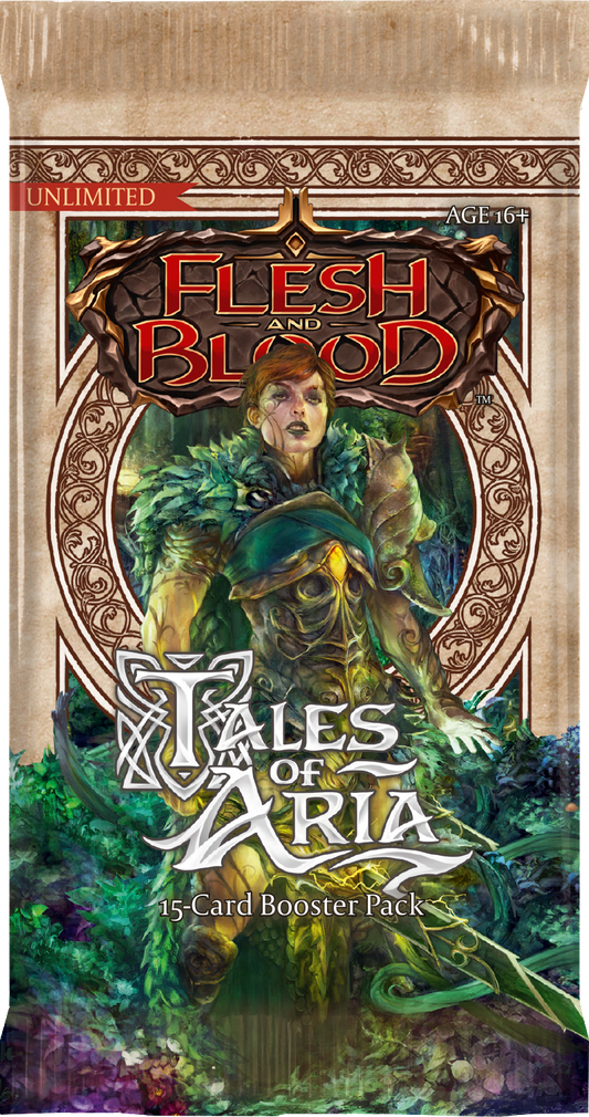 Flesh and Blood - Tales of Aria Booster Pack - Unlimited Edition