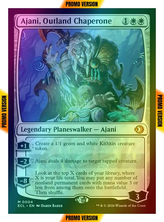 Ajani, Outland Chaperone