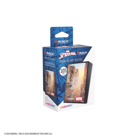 Sleeves: MTG - Marvel's Spider- Man: Art Sleeves: Spider-Man Plains (105)