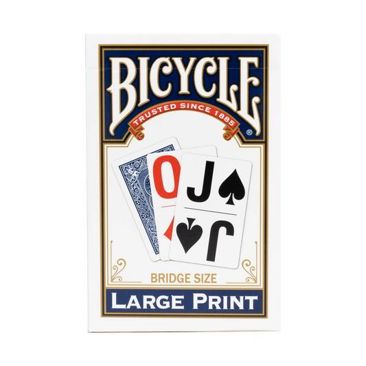 Bicycle Cards - Bridge Size Large Print
