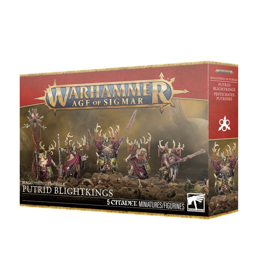 Maggotkin of Nurgle: Putrid Blightkings