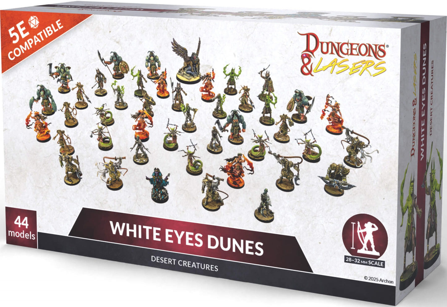 Dungeons and Lasers: White Eyes Dunes - (Desert Creatures)
