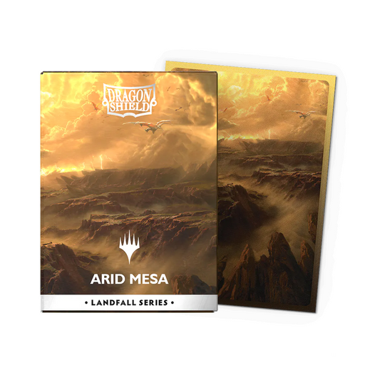 Sleeves: Dragon Shield Magic The Gathering Landfall Series - Arid Mesa
