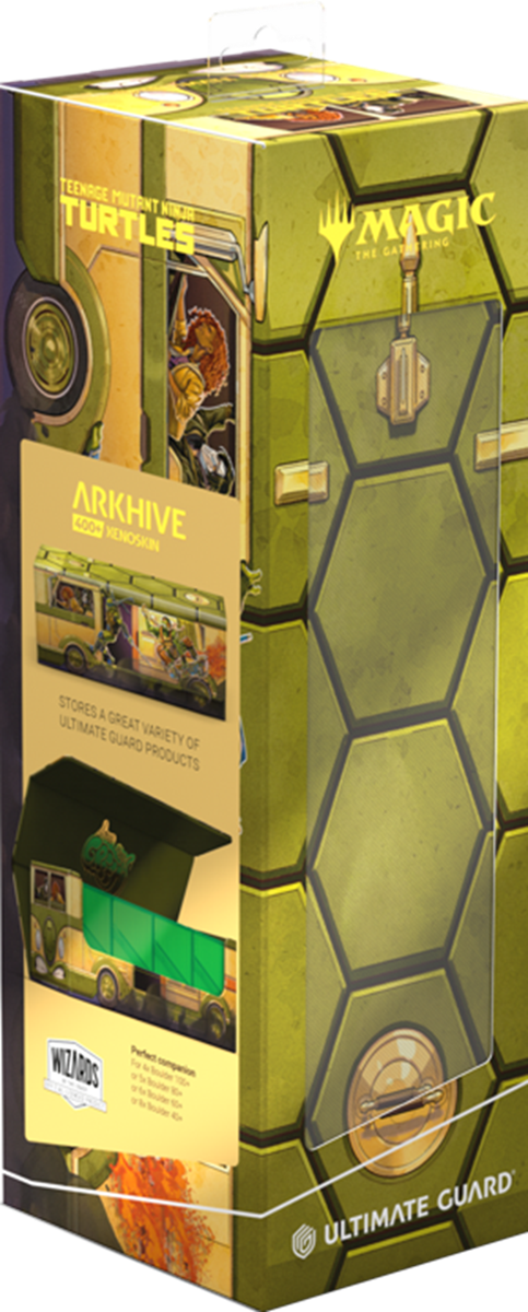 UG Deck Case Arkhive 400+ Xenoskin MTG Teenage Mutant Ninja Turtles: Van