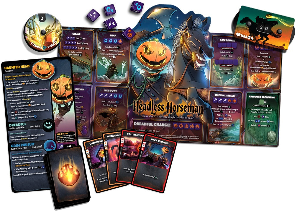 Dice Throne Hero Pack: Headless Horseman