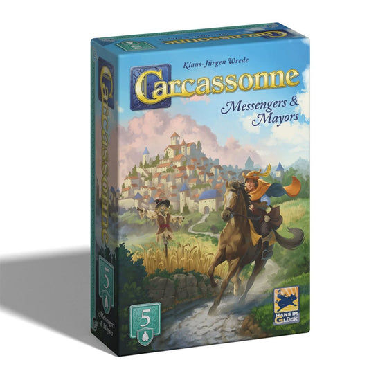 Carcassonne- Messengers & Mayors Expansion 5 (Refresh)