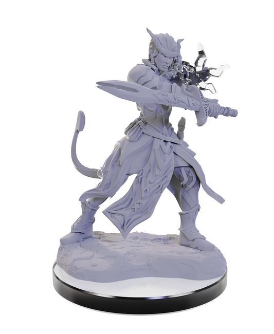 D&D Unpainted Minis: Wave 22: Tiefling Warlocks