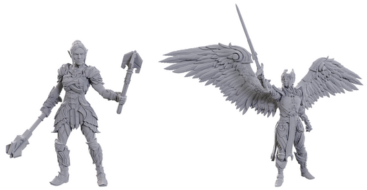 D&D Nolzur's Marvelous Miniatures: Special Edition Baldur's Gate 3- Dame Aylin and Minthara