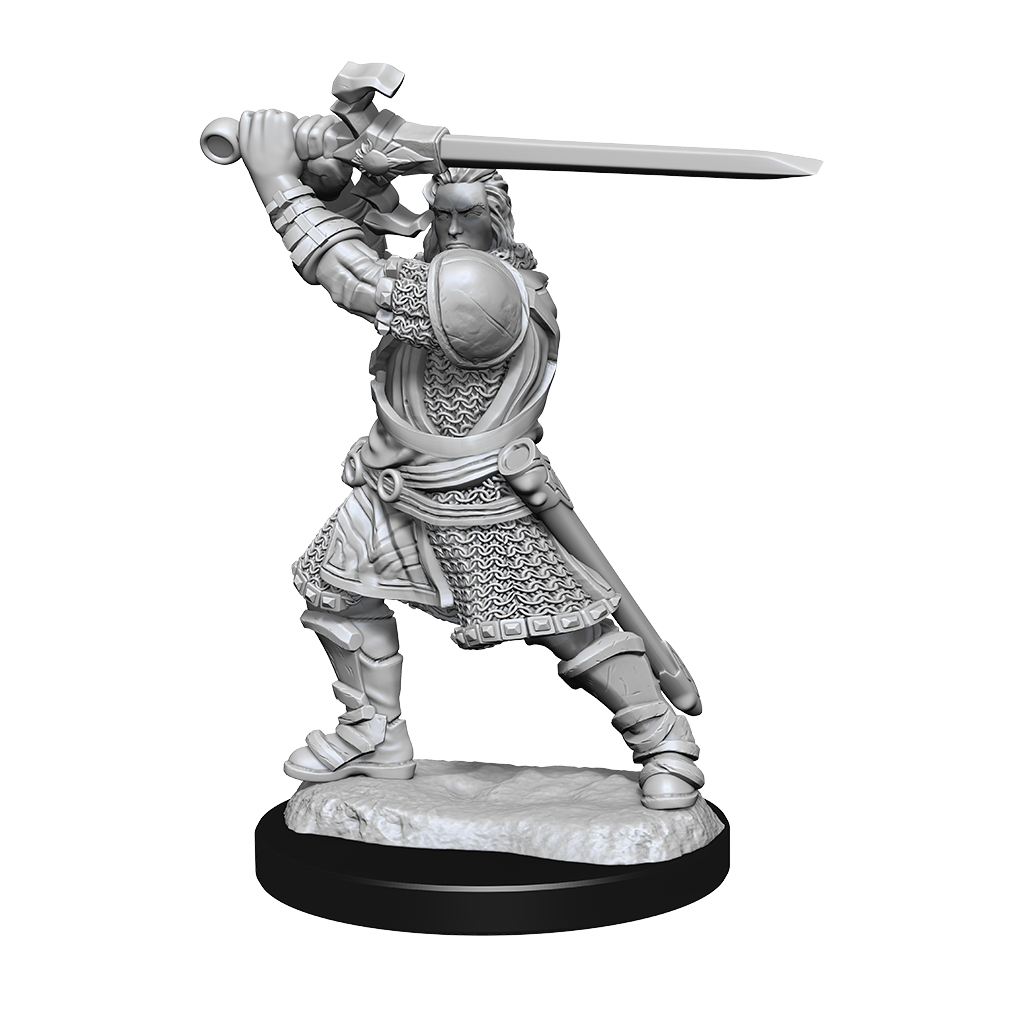 D&D Unpainted Minis: Wave 14: Human Male Paladin