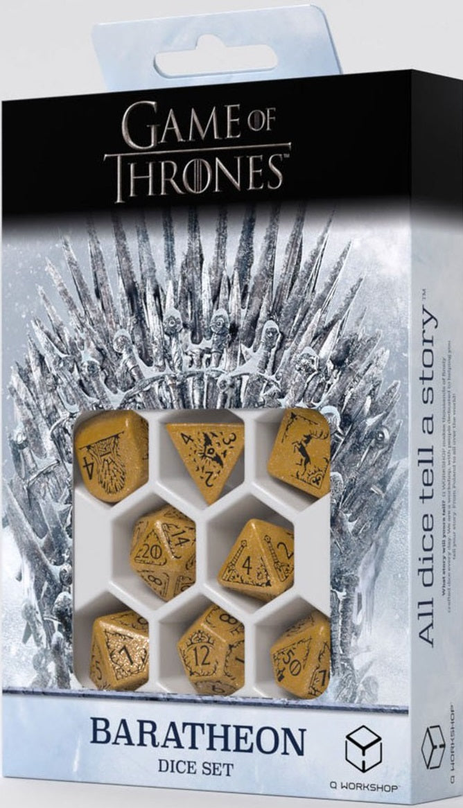 Game of Thrones - Baratheon RPG Dice Set