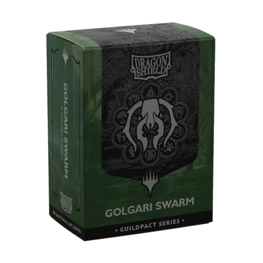 Dragon Shield Sleeves: Dual Matte MTG Guildpact - Golgari Swarm 100CT