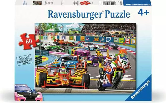 Racetrack Rally - 60 pc Puzzle