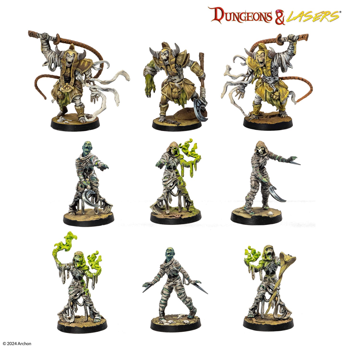Dungeons and Lasers: White Eyes Dunes - (Desert Creatures)