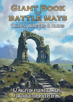 Big Book of Battle Mats: Wrecks, and Ruins