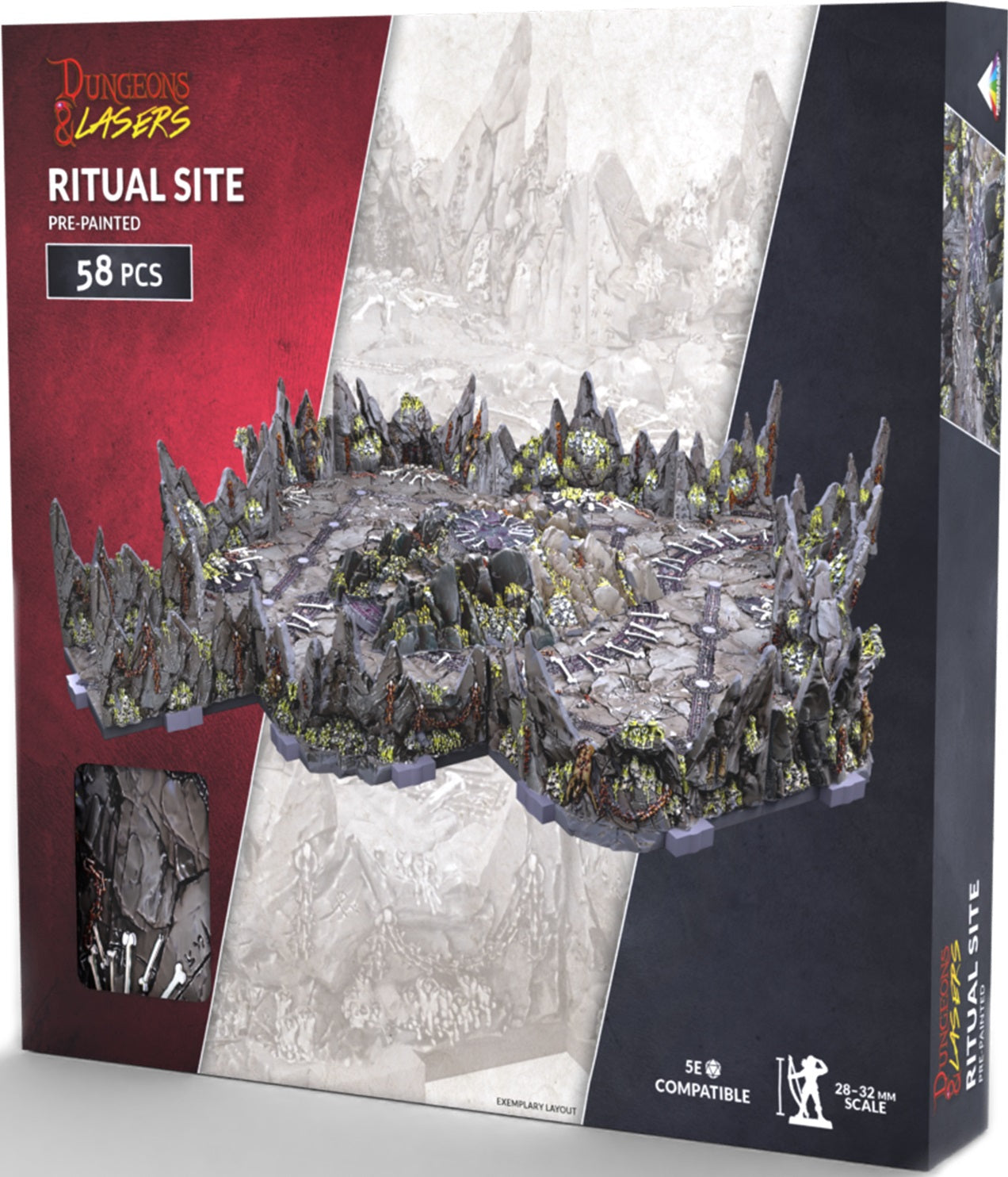 Dungeons and Lasers: Demonic Caves Terrain