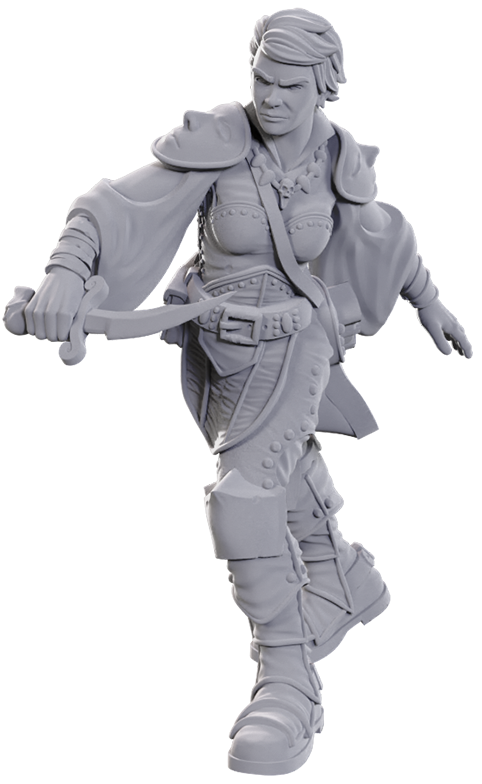 D&D Unpainted Miniatures WV25: Swashbuckler