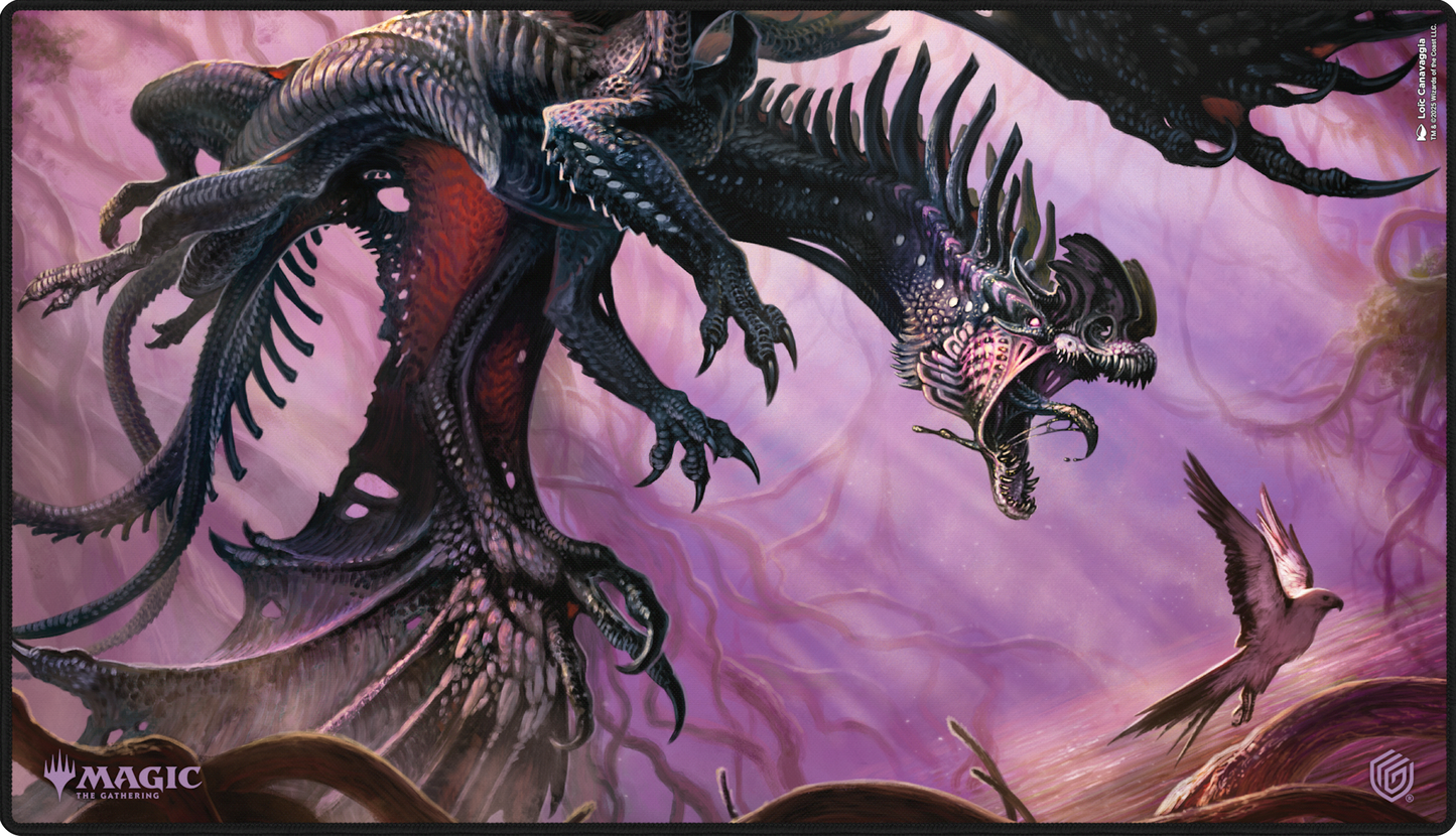 UG Playmat- MTG Tarkir Dragonstorm V2 (Feral Deathgorger)