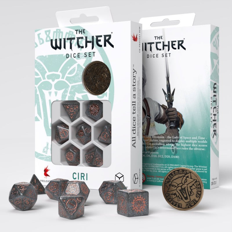 Witcher Dice Set - Ciri Elder Blood