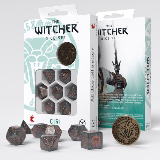 Witcher Dice Set - Ciri Elder Blood