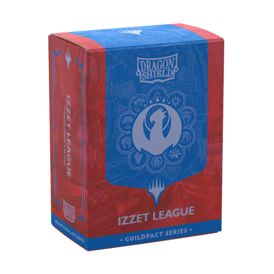Dragon Shield Sleeves: Dual Matte MTG Guildpact - Izzet League 100CT