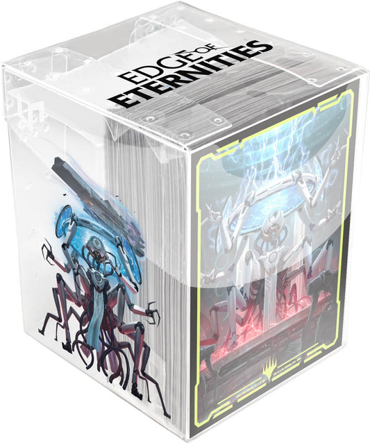 Sleeves: UP D-PRO MTG Edge of Eternities Clear Box Commander A 100ct