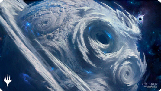 UP Playmat- MTG Edge of Eternities Mythic Land Blue