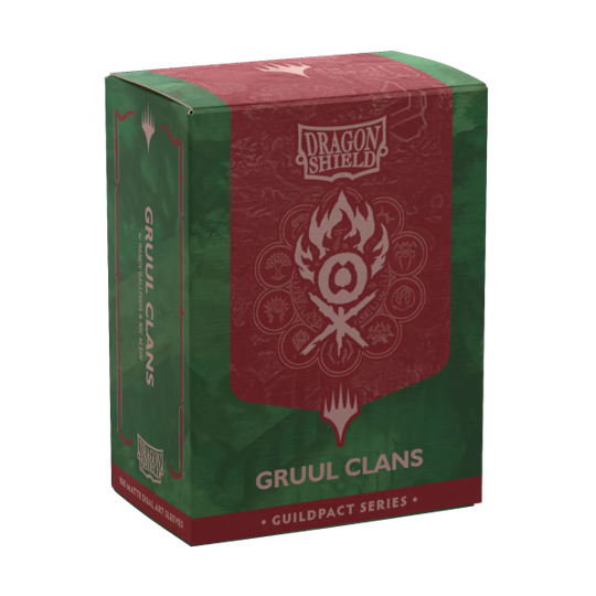 Dragon Shield Sleeves: Dual Matte MTG Guildpact - Gruul Clans 100CT