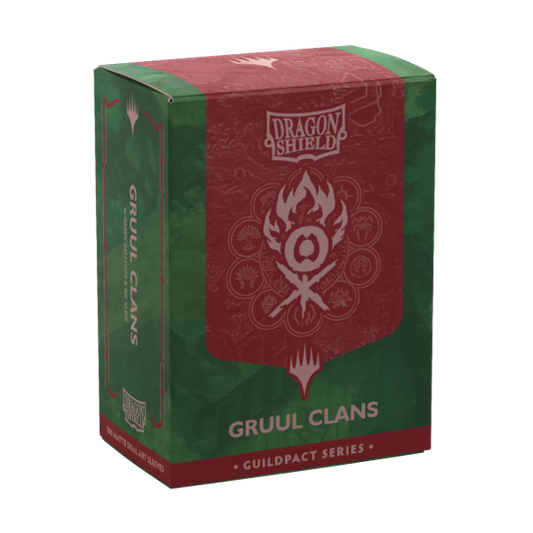 Dragon Shield Sleeves: Dual Matte MTG Guildpact - Gruul Clans 100CT