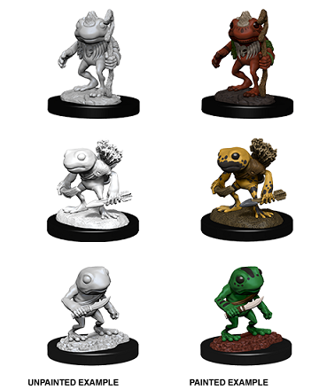 D&D Unpainted Minis: Wave 10: Grung