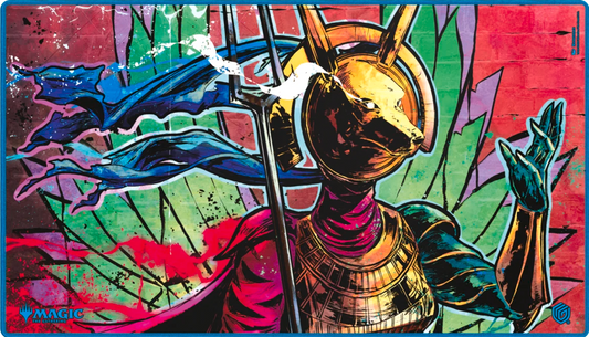 UG Playmat- MTG Aetherdrift V1 (Hazoret, Godseeker)